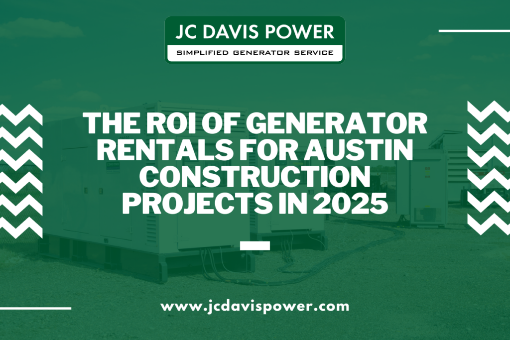 ROI of generator Rental